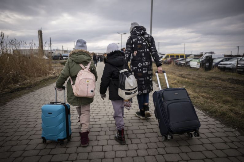 Ukrainian refugees relocated from Bailieboro to Roscommon