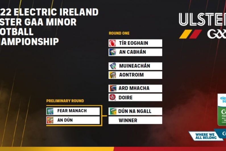 Draw made for Ulster minor championship
