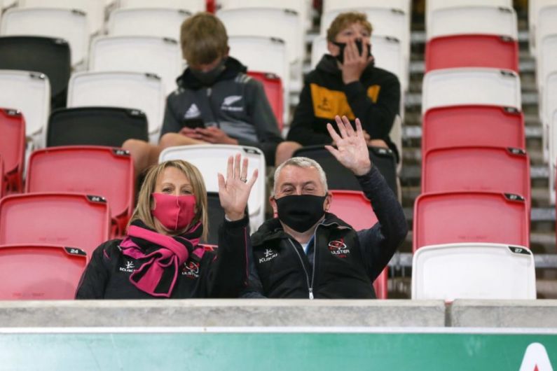 Ulster Rugby to welcome back supporters