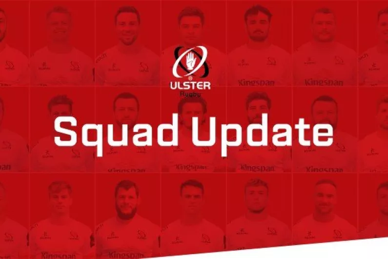 Ulster name Senior men squad