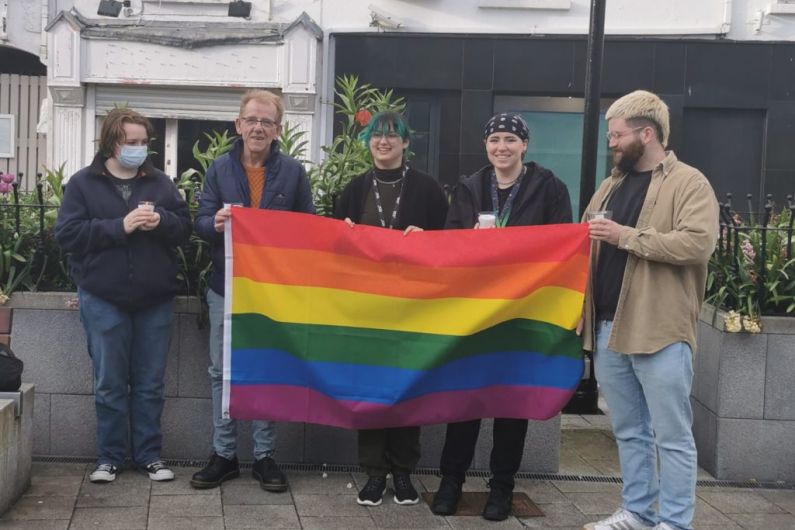People in Cavan hold Vigil to show solidarity with LGBTQ+ community