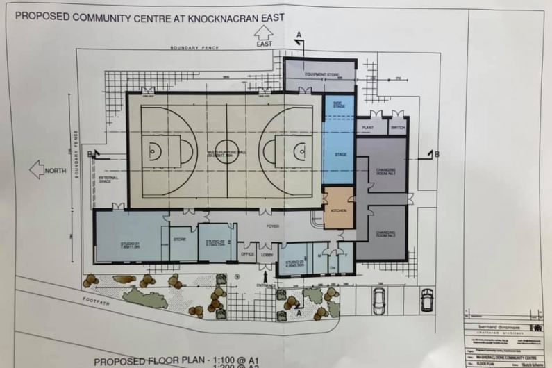Plans published for replacement community centre in Magheracloone