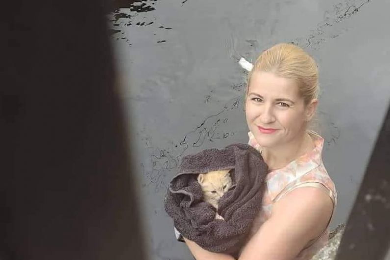Kitten rehomed after miracle Cavan River rescue