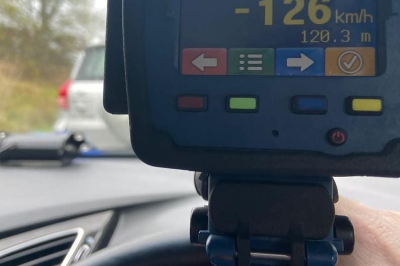 Driver arrested for drink driving after being caught speeding on the N2