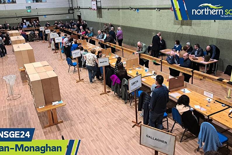 Counting to resume at 1pm in Cavan