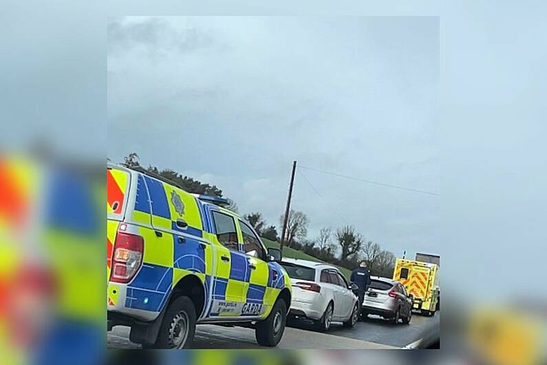 Traffic delays following collision on Emyvale Road