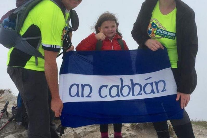 6 year old from Cavan diagnosed with arthritis climbs Errigal for charity