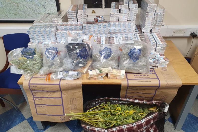 Cannabis, cigarettes and cash seized in Arva