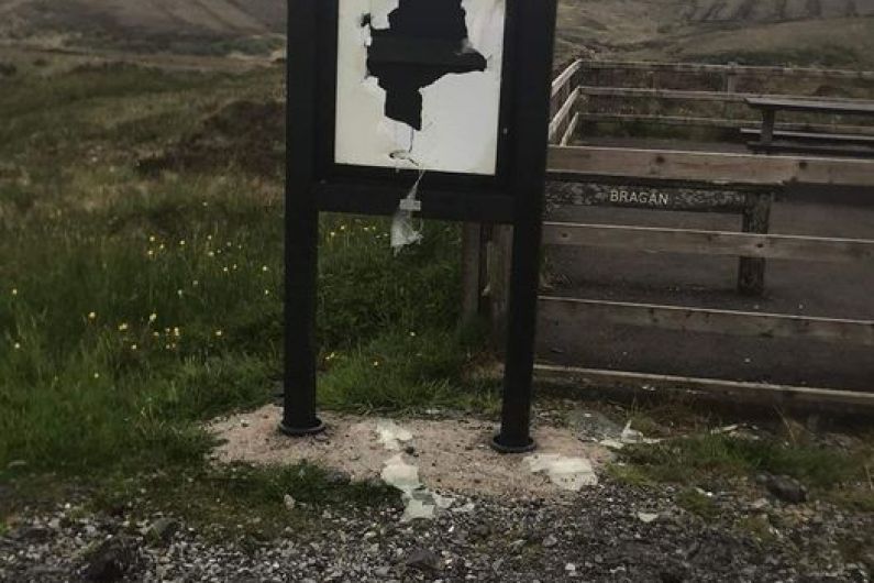 Tourist information board in north Monaghan vandalised in a "mindless act"
