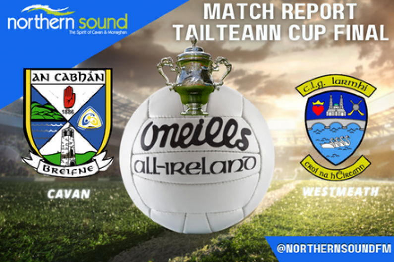 14-man Cavan lose to Westmeath in Tailteann Cup decider