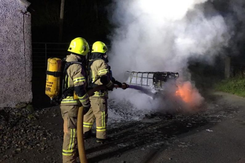 Castleblayney firefighters respond to fire involving an unknown substance