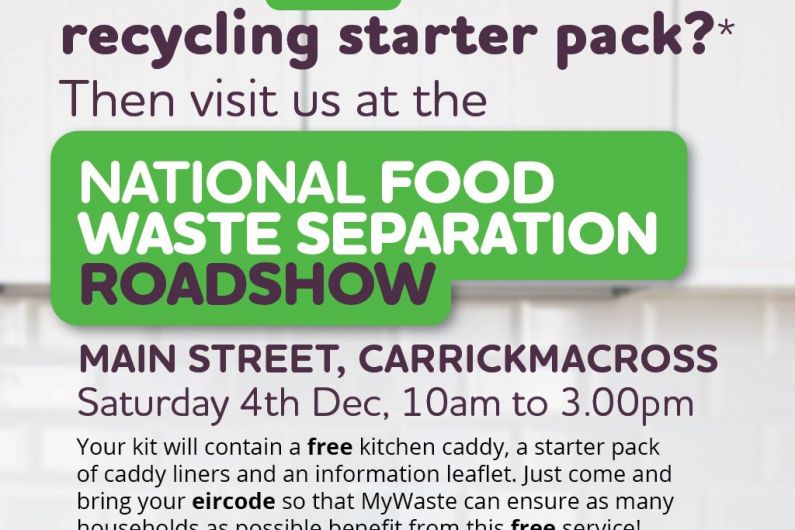 Food Waste Separation Road Show is in Carrickmacross this morning