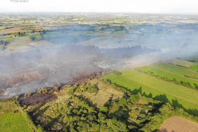 Emergency services dealt with large gorse fire in Cavan last night