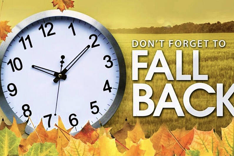 Don&rsquo;t forget clocks go back a hour from 2am