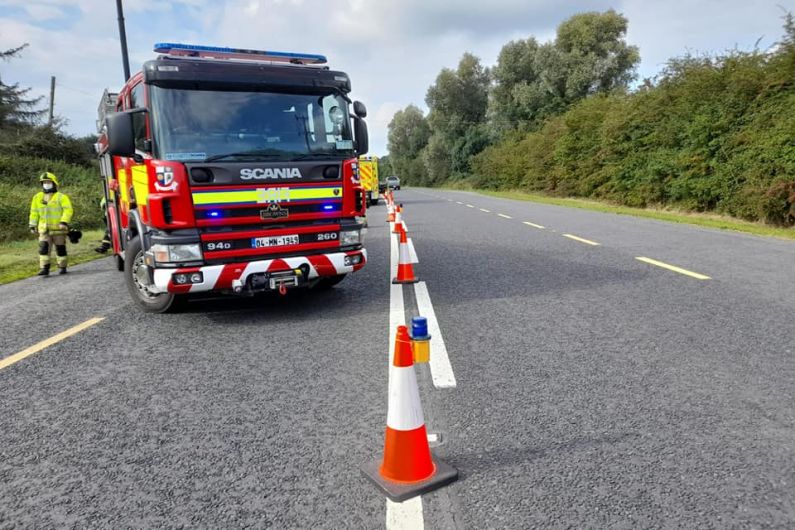 Units from Carrickmacross Fire Service attended scene of road traffic collision yesterday
