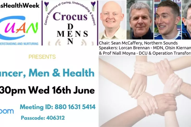 Local men encouraged to have open conversations about health at online event