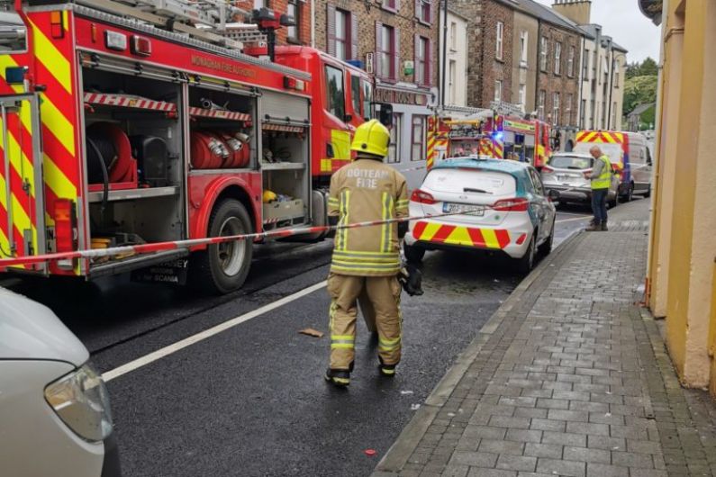 Gardaí in Monaghan investigating following an 'extensive' fire on Dublin Street yesterday
