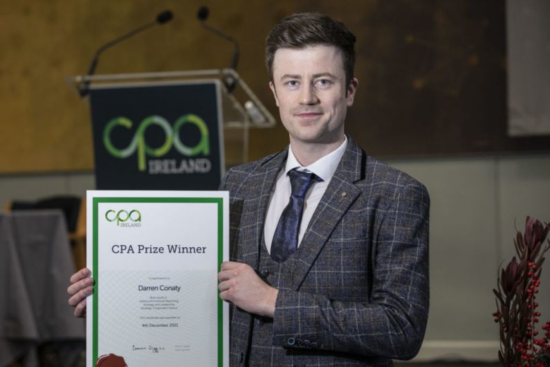 Cavan student scoops three CPA Ireland prizes for academic excellence