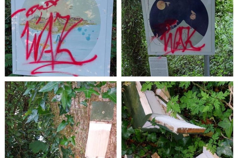 Vandalism caused to Belturbet 'dreamscape'