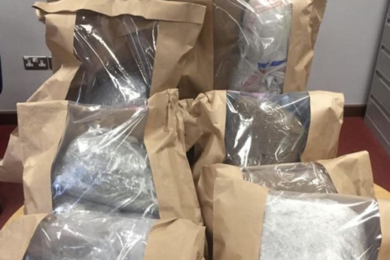 An estimated €225,000 worth of cannabis seized in Drogheda