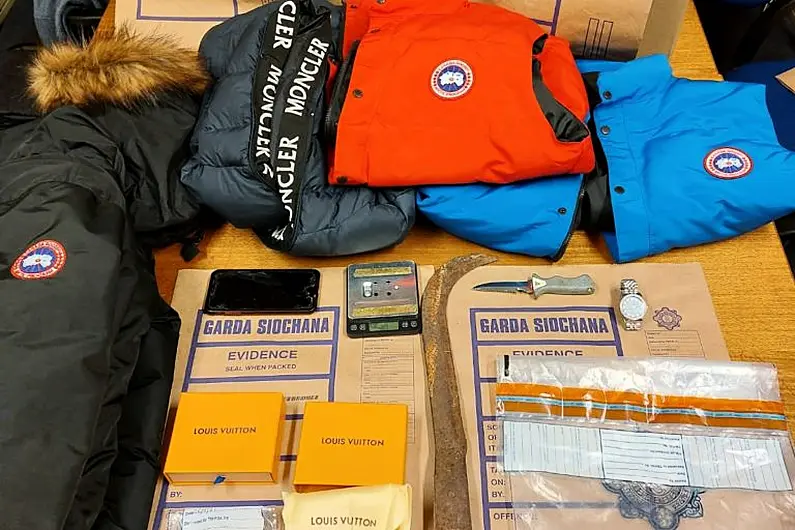 Drugs and high end clothing seized in Bailieboro