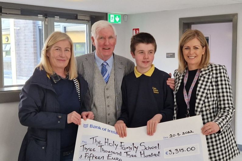 Cavan man who celebrated 80th birthday with charity cycle raises over &euro;3,000