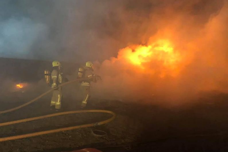 Two fire crews attend &quot;prolonged&quot; waste fire in Inniskeen last night
