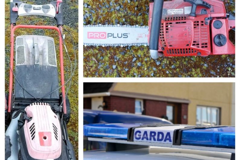 Monaghan Gardaí working to return stolen power tools recovered during grow house search
