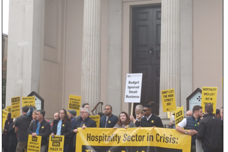 Monaghan publican calls for more Government support at Dublin protest