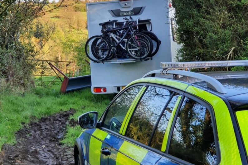 Teen arrested near Castleblayney after police car rammed by stolen camper in south Armagh