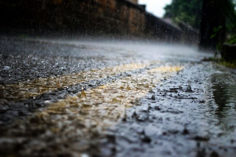 Status yellow rain warning for Cavan/Monaghan