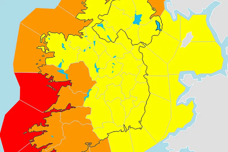Yellow wind warning for Cavan and Monaghan as Storm Barra approaches