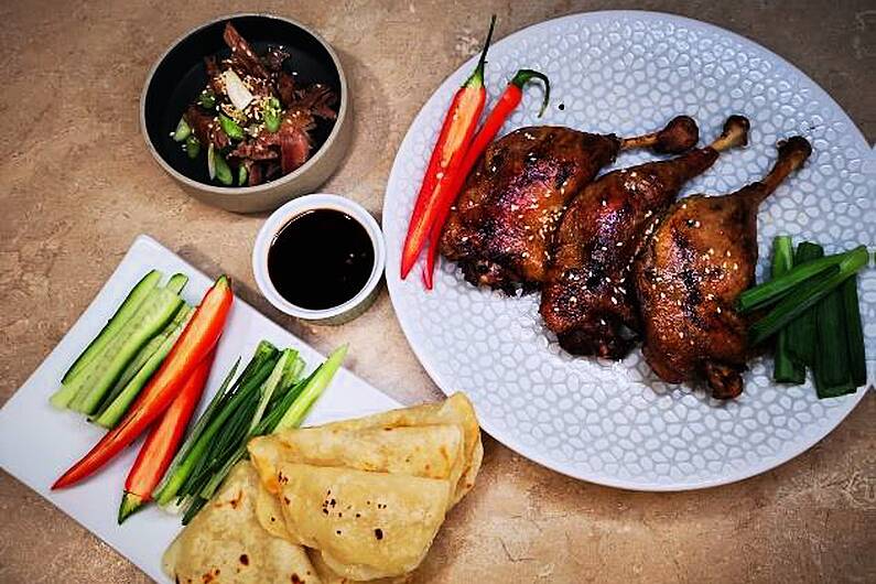 Crispy Duck Pancakes