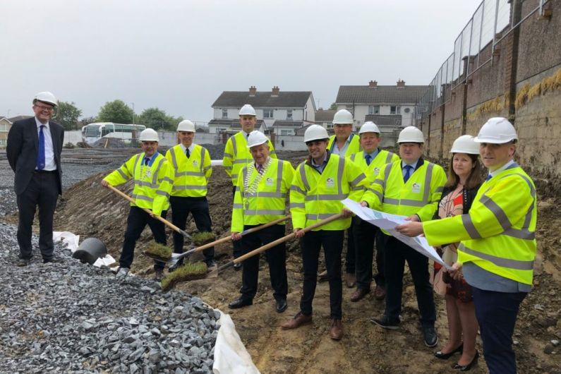 Sod turned at the site of Ballyjamesduff Fire Station