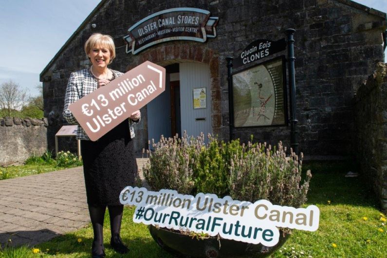 Minister welcomes National Development Plan commitment to complete Ulster Canal project