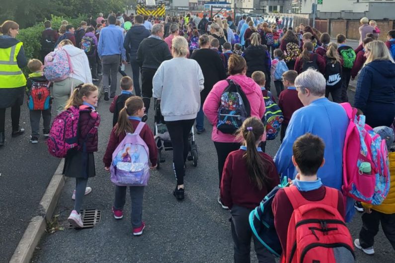 Cavan primary school reintroduces Walk on Wednesdays initiative