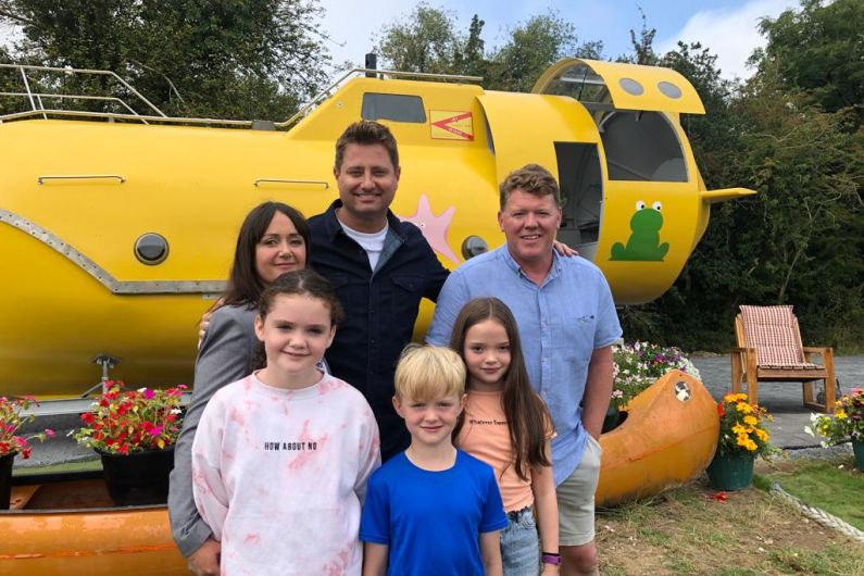 Monaghan man will feature on 'Amazing Spaces' tonight with yellow submarine