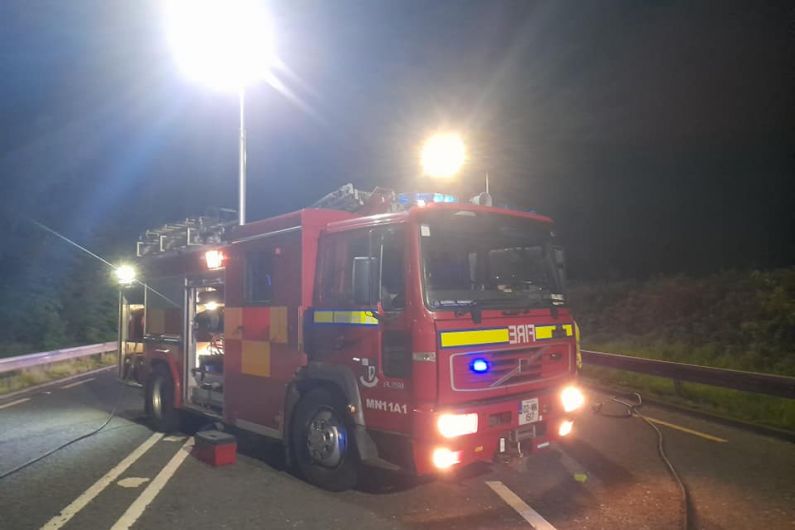 Carrickmacross Fire Service attend 'serious road traffic collision' on the N2 last night