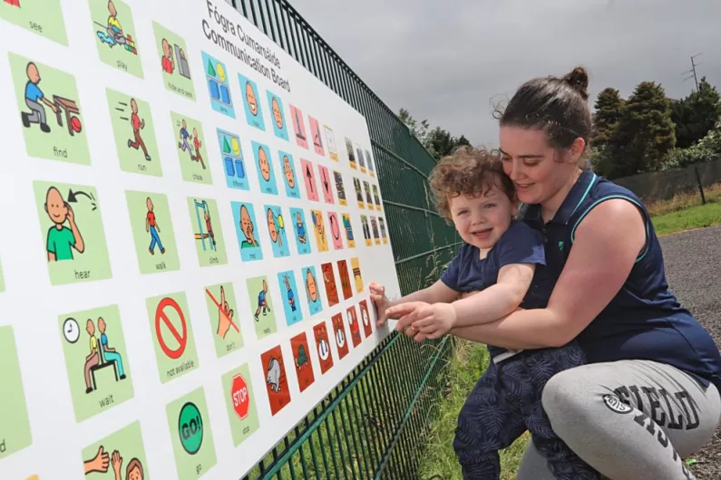 New communication boards cause 'delight' in Co Cavan playgrounds