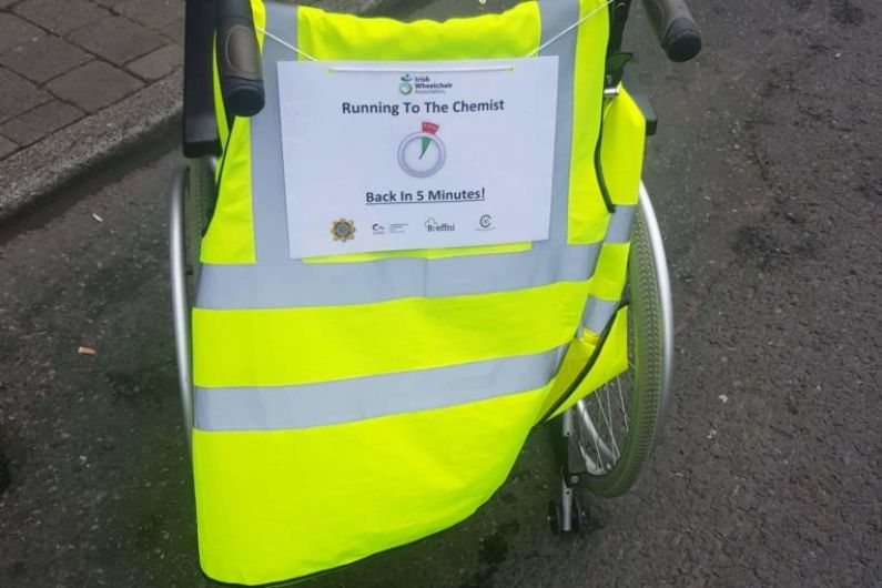 Local 'Back in 5' campaign warns motorists of the misuse of disabled bays