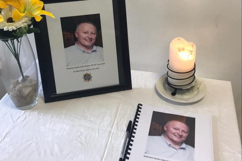 Book of Condolence for Detective Garda Colm Horkan opened in garda stations across Northern Sound region