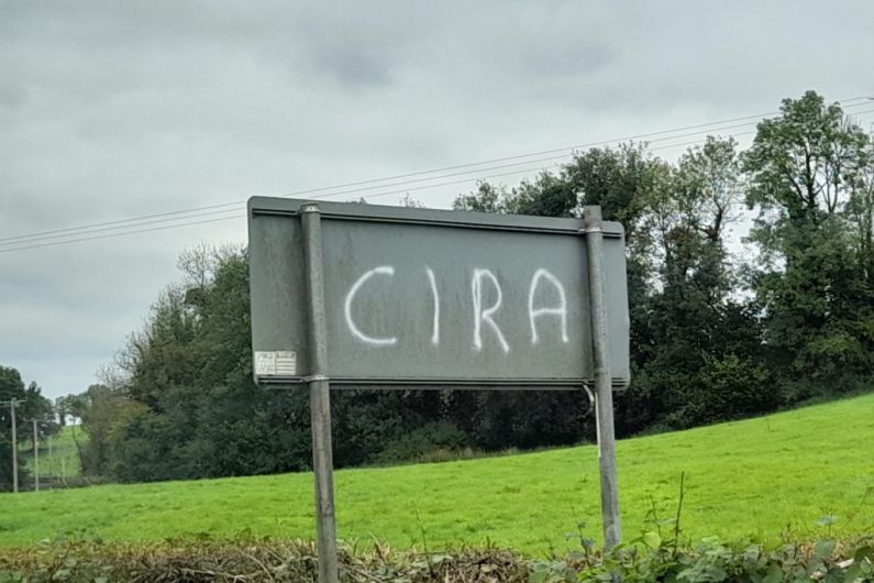 Gardai &quot;aware&quot; of IRA graffiti on the back of road signs in Cavan
