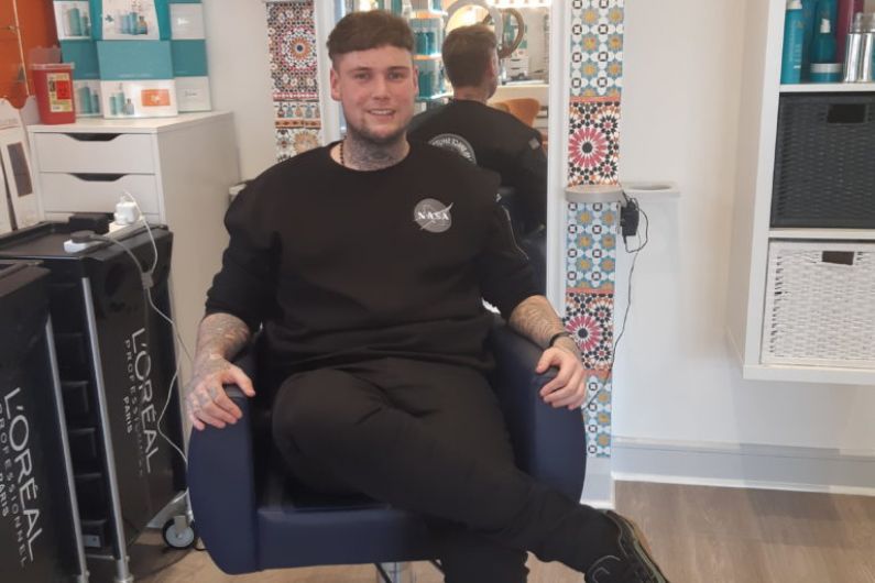 Monaghan based barber encourages people to seek help if suffering with addiction or mental health issues