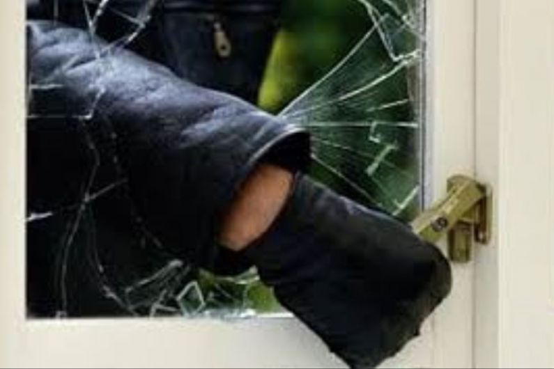 Gardai investigating a burglary at a home in Castleblayney