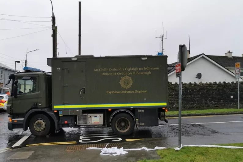 Suspected pipe bomb removed from Granard garden