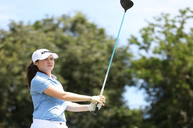 Leona Maguire parts company with her caddy