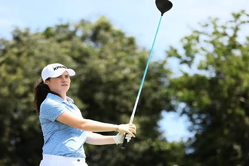 Leona Maguire tees off in LA