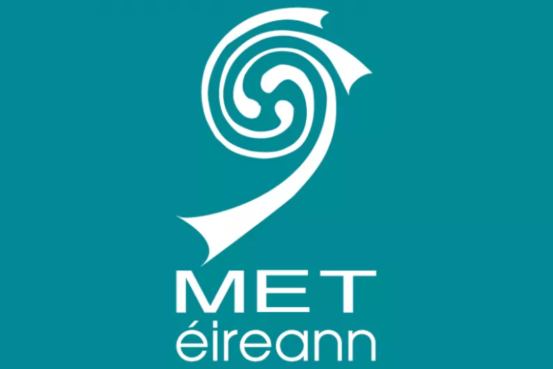 Status Orange rainfall warning issued for Cavan by Met Eireann
