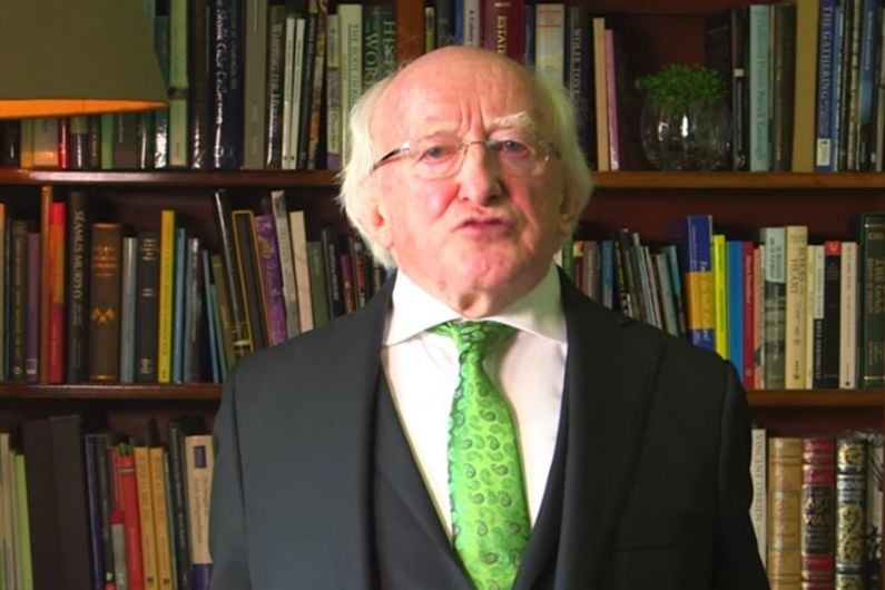 Michael D Higgins will lead a 1916 Easter Rising commemoration today