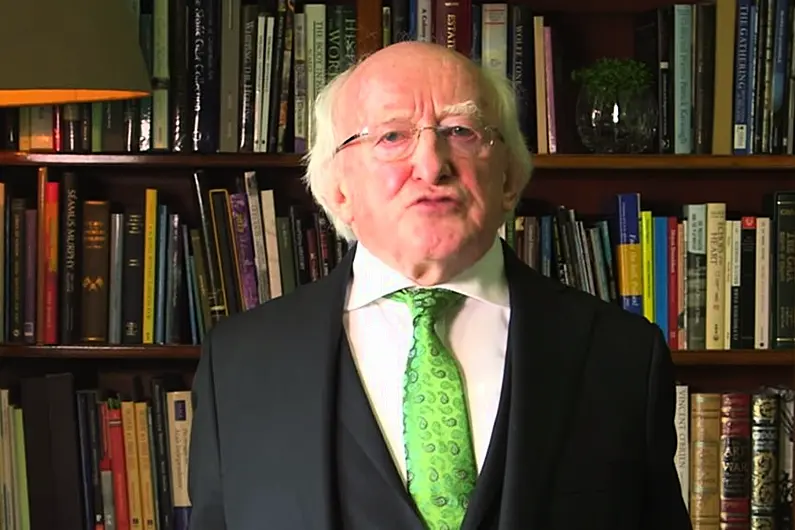 Michael D Higgins will lead a 1916 Easter Rising commemoration today